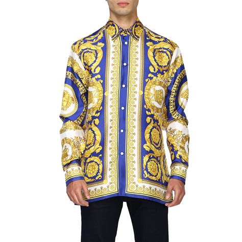 versace chemises homme|versace casual shirts.